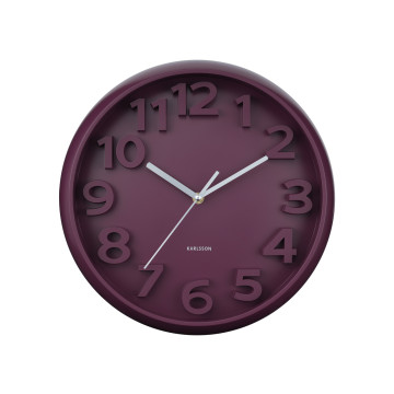 Nástenné hodiny Elevated Classic Numbers Karlsson KA6052PU, 34cm